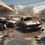 CARSITE CRASHES! Find Your Way Here navigate through crash site